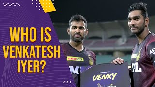 Meet Venkatesh Iyer KKRs latest allround sensation  IPL 2021 Ami KKR [upl. by Caine]