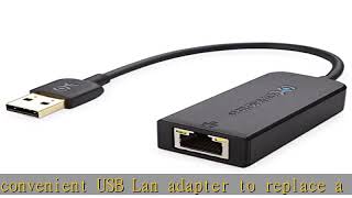 Cable Matters Plug amp Play USB to Ethernet Adapter with PXE MAC Address Clone Support Ethernet to [upl. by Emera]