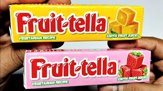 Fruittella Strawberry🍓 amp Orange🍊 Chewy Candies  RecipeIngredients Taste Price  Fruittella Candy [upl. by Erick639]