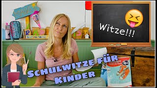 Schulwitze für Kinder I Schule I Ferienende I Kinderwitze [upl. by Sapers]