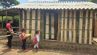 Repair the Bamboo House  Harvest Watermelons to sell at the Market [upl. by Hubbard87]