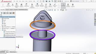 Solidworks Tutorial 78 Assembly Configurations [upl. by Enialem]