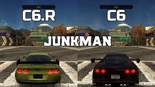 Chevrolet Corvette C6R vs Chevrolet Corvette C6  NFS MW Redux V3  WHICH IS FASTEST [upl. by Mazurek]