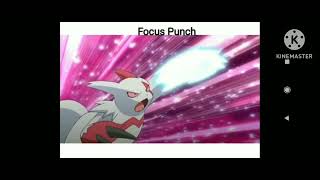 zangoose all moves [upl. by Elocyn36]