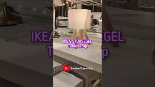 Ikea storsegel table lamp new 2024 [upl. by Elga]