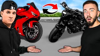 SCHIMB DE MOTOCICLETE cu DANU VLOGS [upl. by Touber]