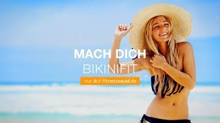 Mach dich Bikinifit  nur bei fitnessRAUMde [upl. by Sperling245]