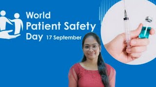 WORLD PATIENT SAFETY DAY  2024 [upl. by Ahsas65]