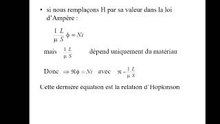 electrotechnique ch5 circutis magnetiques DC partie3 [upl. by Tansey579]