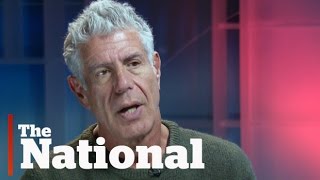 Anthony Bourdain on food travel and politics [upl. by Aticnemrac]