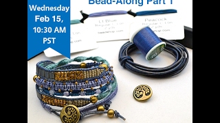 FB Live beadshopcom Bead Along Part 1 [upl. by Acey]