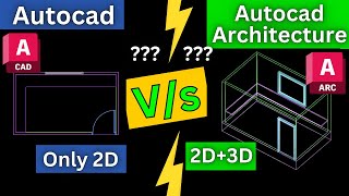 AutoCAD vs AutoCAD Architecture 2025  Live Comprehensive Comparison [upl. by Noel]