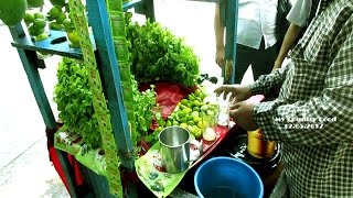 Raw Mango Pudina Drink  Indian Street Food Kolkata  Bengali Street Food IndiaMy country Food [upl. by Yatnahs356]