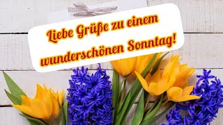 Liebe Grüße zu einem wunderschönen Sonntag💝 Wünsche Dir einen schönen ruhigen amp entspannten Tag🌷☀️ [upl. by Asirahc]