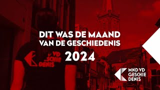 Dit was de Maand van de Geschiedenis 2024 [upl. by Chappie819]