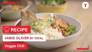 Veggie chilli recipe by Jamie Oliver  Tefal [upl. by Barra]