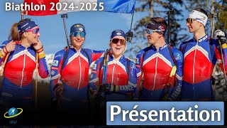 ❄️PRESENTATION de la SAISON 20242025 de BIATHLON [upl. by Lucia]