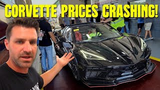 AUCTION DAY Trying to Sell my C8 but CORVETTE PRICES are CRASHING [upl. by Enirac]