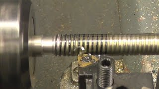 SNNC 231 P2 Machining Acme Lead Screw [upl. by Laural18]