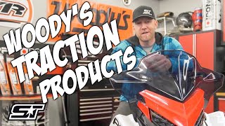 Woodys Traction Products for Your Crossover Snowmobile [upl. by Vala]