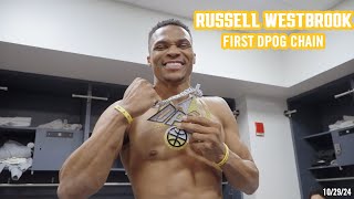 Russell Westbrook Wins His First DPOG Chain 🥶 [upl. by Eytak]