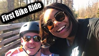 Quadriplegics FIRST Bike Ride with Girlfriend [upl. by Nolyaw142]