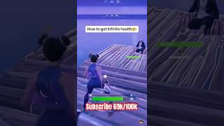 Infinite Health Method fortnite chapter5season4 chapter5season5 shorts newbattlepass fyp [upl. by Ailemrac]