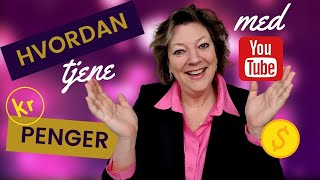 Hvordan tjene penger på YouTube UTEN et stort publikum 🚀 [upl. by Malcah]