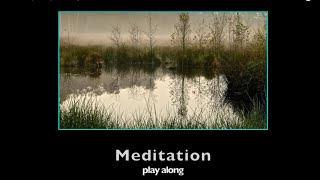 Meditation Jobim  Backing  music sheet [upl. by Niarfe]