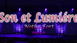 Son et Lumière Nothe Fort Weymouth A spectacular musical commemoration of the World Wars 9 mins [upl. by Lleinad]