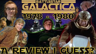 Battlestar Galactica 1978 amp 1980 What Happened Idk Heres A Review Or Something [upl. by Ybur371]