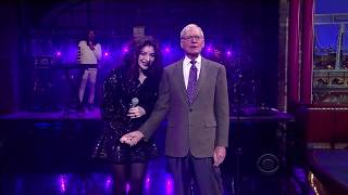 Lorde  Team Live On Letterman [upl. by Eenram842]