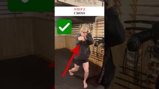 How To Do 1 2 BOXING COMBO 🥊 Shorts Boxing Fighting [upl. by Eixid]