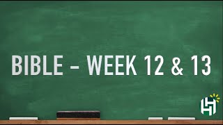 CC Cycle 1 Bible Week 12 [upl. by Zoes]