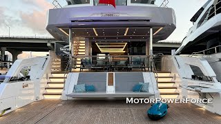 87 Million Ocean Class 90 Sunseeker 2023 Luxury Yacht [upl. by Yebot615]