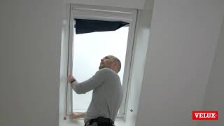 How to dismount a VELUX blind [upl. by Rettke977]