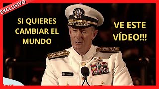 🔴 SI QUIERES CAMBIAR EL MUNDO COMIENZA POR ARREGLAR TU CAMA 🛏️【 Adm Mcraven en Español 】✅ ✅ [upl. by Carew]