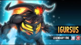 Igursus Premiere Monster  Monster Legends [upl. by Grewitz]