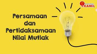 Matematika Wajib Kelas 10  Persamaan dan Pertidaksamaan Nilai Mutlak I pertidaksamaan linear [upl. by Akel]