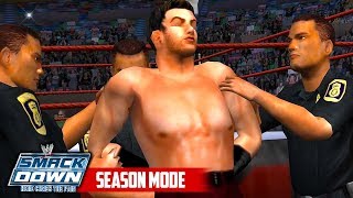 CHRIS DANGER ARRESTED  WWE Smackdown HCTP SEASON MODE Ep 20 [upl. by Yeroc]