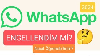 WhatsAppta engellendiğini nasıl anlarsın [upl. by Damicke]