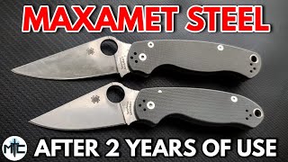 MAXAMET Steel  2 Years of Use [upl. by Roxine]