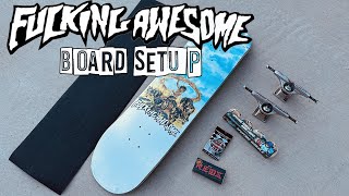 NEW SKATEBOARD SETUP VIDEO  FA SKATEBOARDS  Most Trendy Skateboard Company [upl. by Honor78]