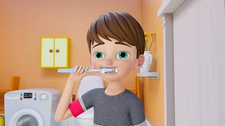 Brush Your Teeth  Wash Your Face  Johny Johny Yes Papa  BabaSharo TV Nursery Rhymes amp Kids Songs [upl. by Suzetta540]