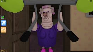 Roblox GRUMPY GRAN Easy Mode [upl. by Ardnaet]