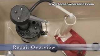 How to Fix a Toilet  Flush Valve Replacement  Part 1 of 2 [upl. by Edlihtam501]