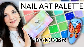 NEW Gel Nail Art Palette  A Must Have For Any Nail Artist 😱 [upl. by Star949]