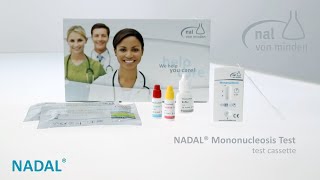 NADAL® Mononucleosis Test  Mononucleosis EBV rapid test [upl. by Harle]