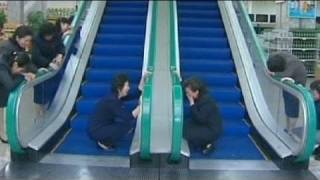 Mourners weep at escalator used by Kim Jongil [upl. by Tegdig877]