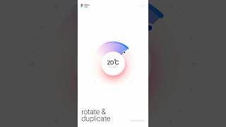 New duplicate with rotate property in figma is so cool [upl. by Feldt18]